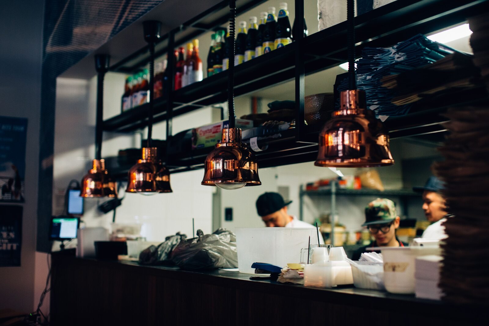 Cocina abierta