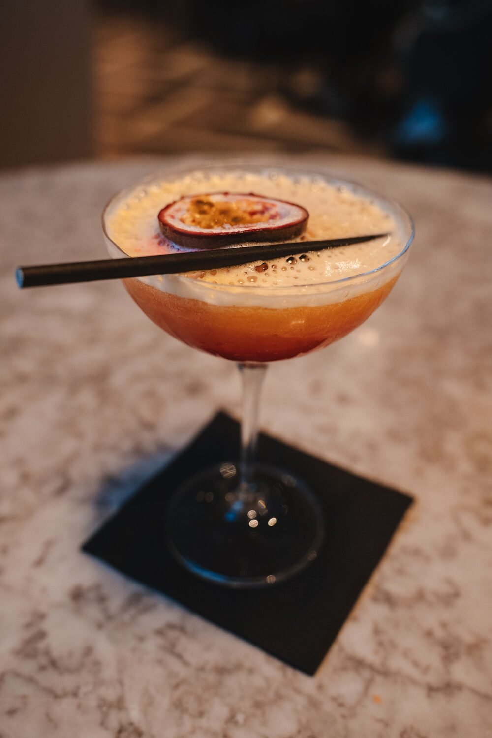 Coctel de maracuyá